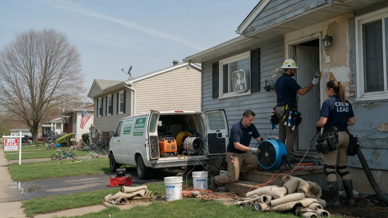 Flood Cleanup in Glen Campbell, PA near me