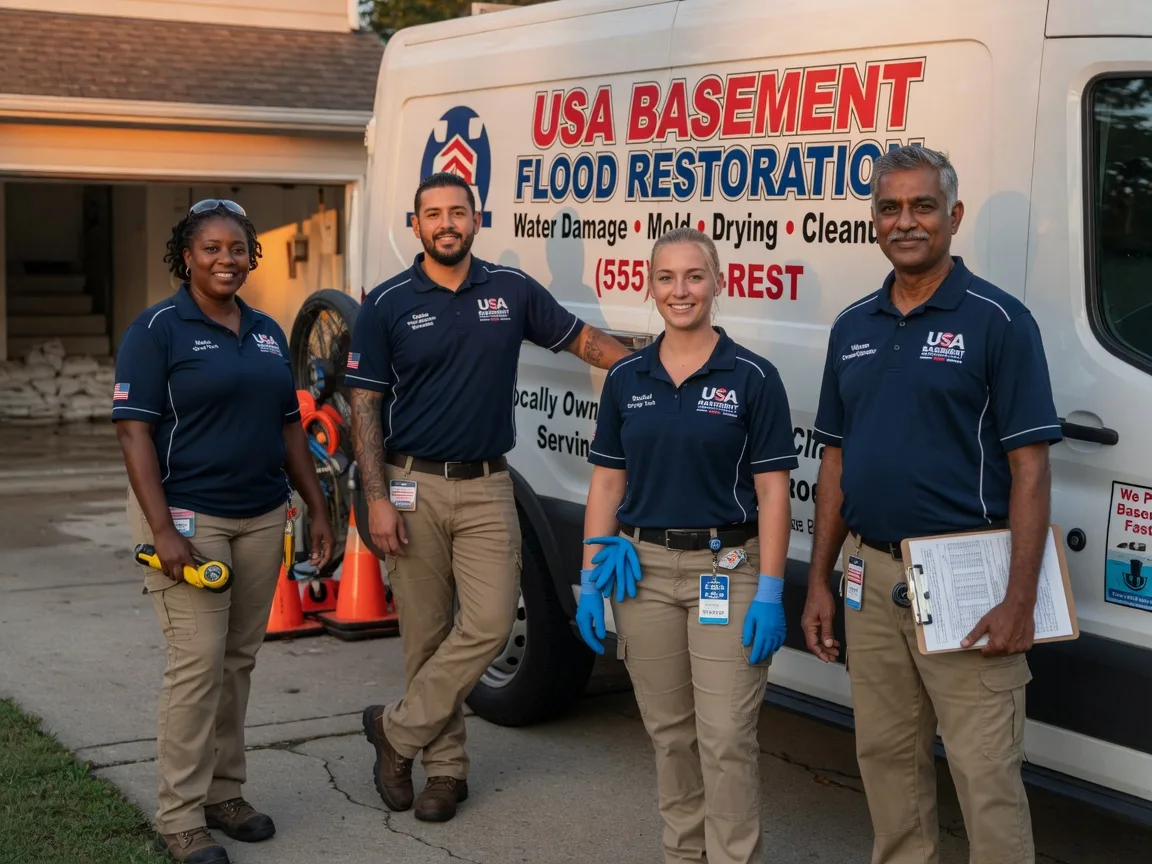 Basement Flood Cleanup company in Glen Campbell, PA